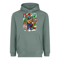 Sage Fa la la la skeleton farm Heavyweight Hoodie - NancyCooperArtShop