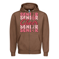 Chestnut senior cheer 2024 Zipper Hoodie - MaliasSmallBusiness