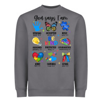 Storm god says i am autism Heavyweight Sweatshirt - JahusDesignShop