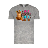 Cloud Rock half teacher half coffee Vintage Tee - JahusDesignShop