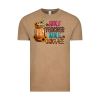 Vintage Coffee half teacher half coffee Vintage Tee - JahusDesignShop