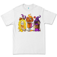White Halloween hocus pocus coffee cups Premium Tee - RanaPortraitStore