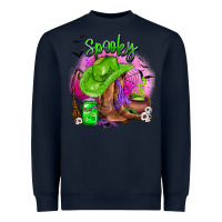 Navy spooky cowgirl  halloween Heavyweight Sweatshirt - AdoDesignShop