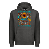 Charcoal Heather god gifted me two titles mom and teta and i rock t Premium Hoodie - JahusDesignShop