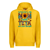 Lemon god gifted me two titles mom and teta and i rock t Premium Hoodie - JahusDesignShop