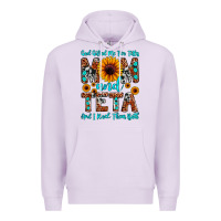 Lilac god gifted me two titles mom and teta and i rock t Premium Hoodie - JahusDesignShop