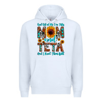 White god gifted me two titles mom and teta and i rock t Premium Hoodie - JahusDesignShop