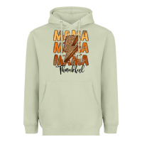 Matcha Thankful Mama Heavyweight Hoodie - MaliasSmallBusiness