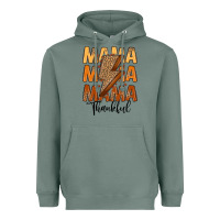 Sage Thankful Mama Heavyweight Hoodie - MaliasSmallBusiness