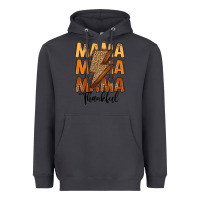 Smoke Thankful Mama Heavyweight Hoodie - MaliasSmallBusiness