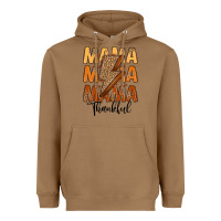 Toasted Coconut Thankful Mama Heavyweight Hoodie - MaliasSmallBusiness