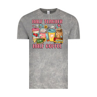 Cloud Rock half teacher half coffee Vintage Tee - JahusDesignShop