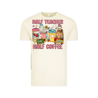 Vintage Arctic half teacher half coffee Vintage Tee - JahusDesignShop