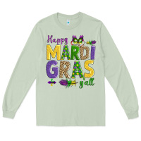 Matcha happy mardi gras y'all Long Sleeve Tee - AdoDesignShop