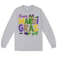 Moon Dust happy mardi gras y'all Long Sleeve Tee - AdoDesignShop