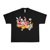 Black easter excavator Urban Heavy Tee - AdoDesignShop