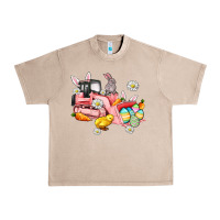 French Oak easter excavator Urban Heavy Tee - AdoDesignShop