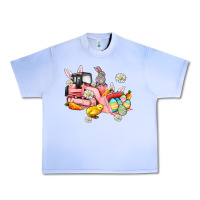 Grape Ice easter excavator Urban Heavy Tee - AdoDesignShop