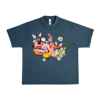 Midnight Navy easter excavator Urban Heavy Tee - AdoDesignShop
