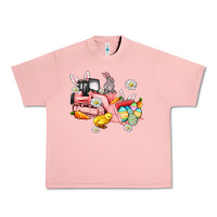 Salmon easter excavator Urban Heavy Tee - AdoDesignShop