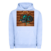 Pigment Grape Ice woodgrain motorcycle Urban Hoodie - TumblerDesignByShophia