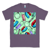 Lavender sciences seamless pattern Classic Tee - BundleAndBundleShop