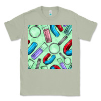 Matcha sciences seamless pattern Classic Tee - BundleAndBundleShop