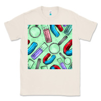Natural sciences seamless pattern Classic Tee - BundleAndBundleShop
