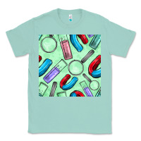 Seafoam sciences seamless pattern Classic Tee - BundleAndBundleShop