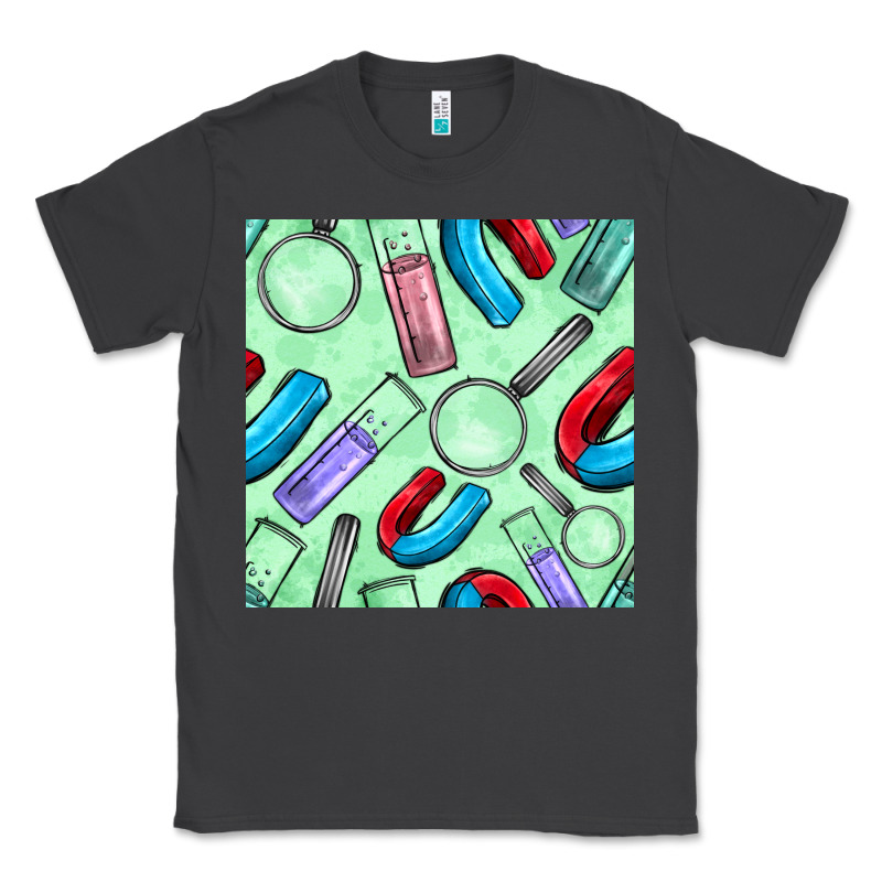 Sciences Seamless Pattern Classic Tee by BundleAndBundleShop | Teevron