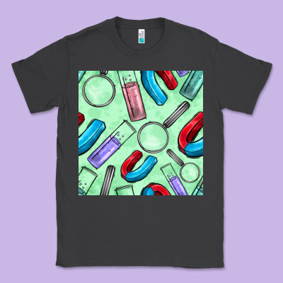 Sciences Seamless Pattern Classic Tee Designed By Bundleandbundleshop