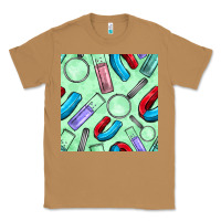 Toasted Coconut sciences seamless pattern Classic Tee - BundleAndBundleShop
