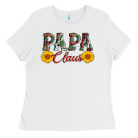 White papa claus Ladies Tee - AdoDesignShop
