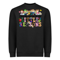 Black i love my job for all the little reasons Heavyweight Sweatshirt - JahusDesignShop