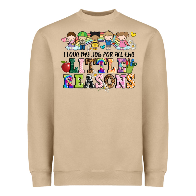 I Love My Job For All The Little Reasons Heavyweight Sweatshirt by JahusDesignShop | Teevron