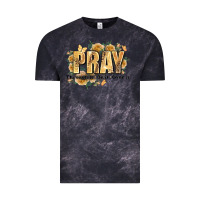 Cloud Black pray through it on it and over it Vintage Tee - JahusDesignShop