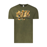 Vintage Olive pray through it on it and over it Vintage Tee - JahusDesignShop