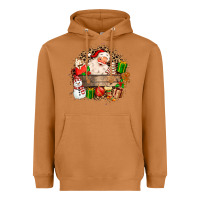 Meerkat Santa Heavyweight Hoodie - MaliasSmallBusiness