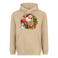 Santa Heavyweight Hoodie | Teevron