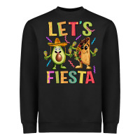 Black let's fiesta taco Heavyweight Sweatshirt - JahusDesignShop