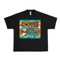 Black coffee gives me teacher powers Urban Heavy Tee - JahusDesignShop