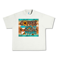 Pistachio coffee gives me teacher powers Urban Heavy Tee - JahusDesignShop