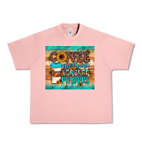 Salmon coffee gives me teacher powers Urban Heavy Tee - JahusDesignShop