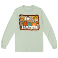 Matcha fall is proof that change is beautiful Long Sleeve Tee - AdoDesignShop