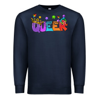 Navy Western Queer LGBTQ+ Premium Sweatshirt - BundleAndBundleShop