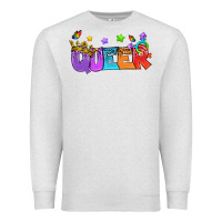Oatmeal Heather Western Queer LGBTQ+ Premium Sweatshirt - BundleAndBundleShop