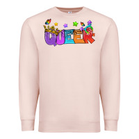 Pale Pink Western Queer LGBTQ+ Premium Sweatshirt - BundleAndBundleShop