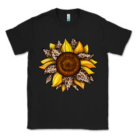 Black sunflower leopard Classic Tee - JahusDesignShop