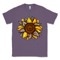 Lavender sunflower leopard Classic Tee - JahusDesignShop
