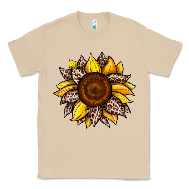 Sunflower Leopard Classic Tee by JahusDesignShop | Teevron
